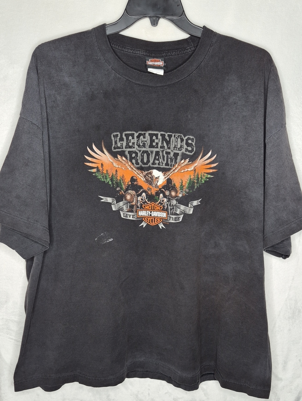 Harley-Davidson Black Legends Roam Graphic Tee 4XL